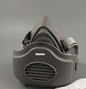Masker <span class=keywords><strong>Gas</strong></span> Industri 3-Lapis Anti Debu Anti Bau dengan Katup Pernapasan, Resistensi Pernapasan Rendah, Portabel - Product Image 1