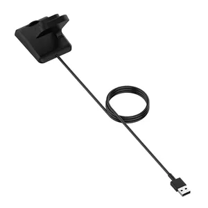 <span class=keywords><strong>Chargeur</strong></span> USB portable pour <span class=keywords><strong>Fitbit</strong></span> Versa 3/<span class=keywords><strong>Fitbit</strong></span> Sense, station de charge, câble de remplacement pour <span class=keywords><strong>bracelet</strong></span> intelligent - Product Image 5