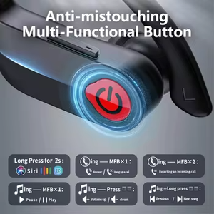 Q63 Sport in Ear Hook Air Buds Mic Pantalla LED Auriculare Inalambrico Bluetooth Auriculares inalámbricos Auriculares para correr Entrenamiento Gimnasio - Product Image 3