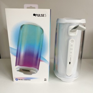 Pulse5 di động không dây BT Loa ngoài trời thể thao đầy màu sắc LED ánh sáng bên hộp máy nghe nhạc Boombox Quà Tặng loa cho xung 5 - Product Image 5