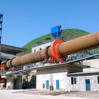 Usine de four rotatif Leca de calcaire d'oxyde de carbonate de calcium à économie d'énergie