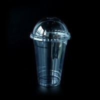 10oz 300ml pet en plastique jetable de jus de raisin tasse