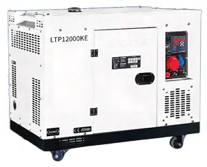 LANDTOP Set Generator bensin elektrik, generator portabel untuk penggunaan rumah, pendingin udara 192f 7kw 8KW 8,5 kW satu fase