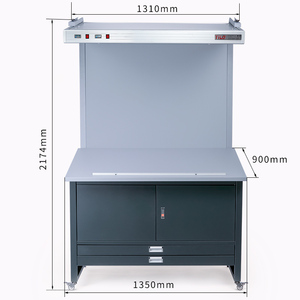 Caja de Luz de Comprobación de Color 3nh <span class=keywords><strong>TILO</strong></span> Factory CC120-C D65 D50 TL84 con Cajón - Product Image 4