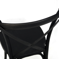 Chaises à dossier croisé pour événements et mariages, pour fêtes et hôtels, pour la restauration et l'utilisation en appartement, chaise en plastique