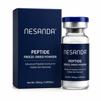 Sérum Peptide Rose PDRN de Marque Privée, Niacinamide, Hydrater, Raffermir, Unir le Teint de la Peau, Sérums Visage pour Peau