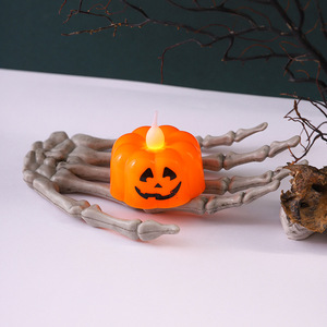 Halloween Pumpkin Lantern Ghost Festival Decoration Prop LED Electronic Candlelight Party Supplies Decoration Small Night Light - Product Image 6