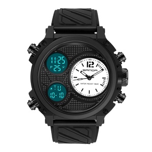 Reloj Digital Multifuncional SKMEI para Hombre, Luminoso EL, 12/24H, Resistente al Agua, Deportivo, con Tres Zonas Horarias - Product Image 1