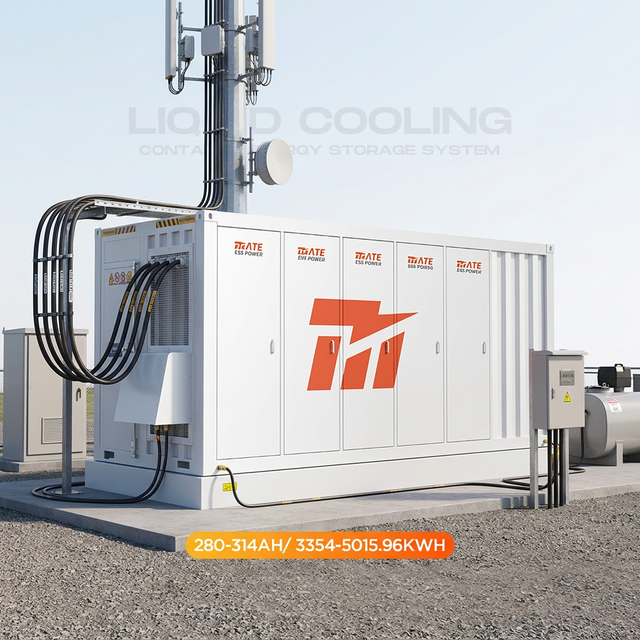 MATE Smart 20FT 3MWh 280Ah 5MWh 314Ah BESS Lithium Battery Storage SystemContainer for Telecommunication Base Station Backup
