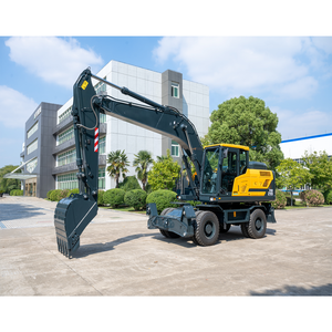 Roda ekskavator baru 2024 22 Ton 150 kW ekskavator HW210 dijual - Product Image 3