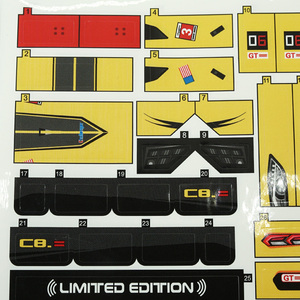 Calcomanías de Acrílico Ultrafinas para Impresión Personalizada, Calcomanías de Agua para Modelos de Autos de Carreras GT a Escala 1/24, Adhesivos de Detallado para Juguetes - Product Image 2