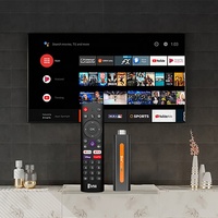 Appareil de streaming 8K, clé IPTV, lecteur multimédia OTT Internet, puissant WiFi double 5G, USB intelligent, Google Android 14 Premium, Fire TV Stick