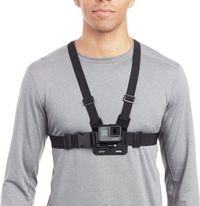 <span class=keywords><strong>GoPro</strong></span> Heroシリーズブラックと互換性のある<span class=keywords><strong>GoPro</strong></span>カメラ用のホット販売の基本調整可能なチェストマウントハーネス - Product Image 1