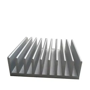 Máquina para perfiles de disipador de calor de aluminio anodizado de radiador oxidación Perfil de extrusión de aluminio industrial proveedor de fabricación