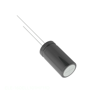 Distributeur agréé ELE-160ELL101MF11D Condensateur en aluminium 100 µF 20 % 16 V RADIAL TH à montage traversant - Product Image 1