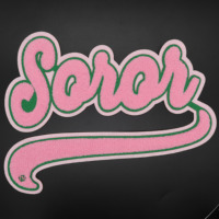 SOROR serviette Chenille patchs pour vêtements appliqués à la chaleur Sorority grec lettres patchs pour pulls