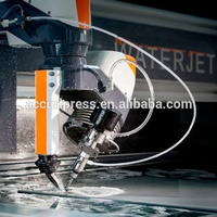 Machine de découpe à jet d'eau mocn, en acier inoxydable, pour verre, marbre, granit, eau