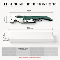 Tire-bouchon professionnel en acier inoxydable Cheerfast pour serveurs et barmans – Vente en gros usine