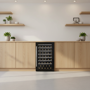 Frigorifero Cantinetta <span class=keywords><strong>Vino</strong></span> Doppia Zona di Lusso Premium ODM con Pannello di Controllo Elettronico a Temperatura Controllata tramite App e Finitura Soft Touch - Product Image 1