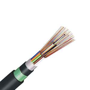 Directa enterrado aérea blindado Anti roedor de modo único al aire libre GYXTW 4B1 Cable de fibra óptica - Product Image 5