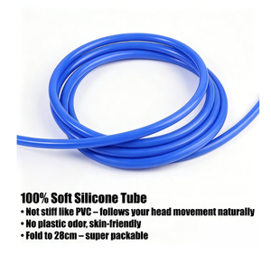<span class=keywords><strong>Tuba</strong></span> de plongée à double tube entièrement sec, longueur étendue 1,5M 3M, tube respiratoire <span class=keywords><strong>sous</strong></span>-marin anti-fuite, équipement de plongée et de natation - Product Image 3