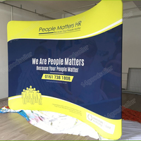 Support de bannière pop-up personnalisé 3x3/3x4/support de bannière d'affichage/support d'affichage en tissu tendu