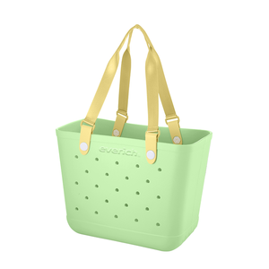Bolsa de Playa Impermeable para Mujer, Bolso de Mano Lavable de Goma para Deportes, Piscina, Viajes y <span class=keywords><strong>Mercado</strong></span> - Product Image 2