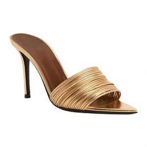 Sandales à talons aiguilles sexy pour l'été, style mariage, bout pointu, fines, chaussures de créateur pour femmes, vente en gros - Product Image 1