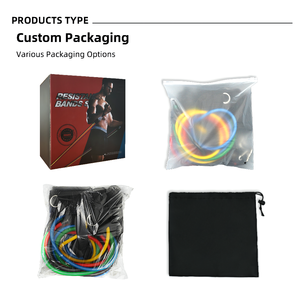 GEDENG, juego de tubos de tonificación de 11 piezas, banda de resistencia de látex para cuerda de ejercicio en casa y expansor de goma de tracción elástica, equipo de Fitness - Product Image 5