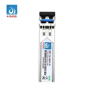 Hsgq Multi Mode Dual Fiber Sfp 20Km 1.25G Voor Schakelaar Met Olt