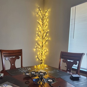 LED Romantic Fairy Willow Vine <b>Light</b> <b>String</b> Holiday Rattan Twig Garland <b>Light</b> for New Year Wedding Xmas Valentine's Day Deco - Product Image 5