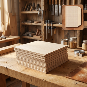 Panneau de contreplaqué en peuplier de 1220x2440mm, épaisseur 18mm, surface mélaminée blanche moderne, écologique E0, taille personnalisée, certificat FSC - Product Image 3