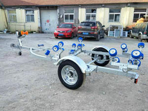 AOMAI Hohe Qualität <span class=keywords><strong>15</strong></span> große 10,5 m schwere Brems verriegelung Ponton nur 28 Fuß 10ft Schlauchboot Anhänger - Product Image 5