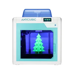 Anycubic 4max Pro — imprimante 3D, grand format, espace d'impression fermé, avec écran tactile, pour l'éducation des enfants, nouvelle collection