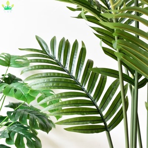 Kunstmatige groene palmboom moderne plantenbak voor winkelcentrum, huis, feest, bruiloft, vakantie, koffieshop decoratie - Product Image 5