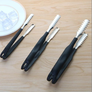 ที่คีบอาหาร DFTS02 รุ่น Kitchen Tools สีดำด้าน ด้ามจับซิลิโคนกันลื่น ผลิตจากสแตนเลส ใช้คีบน้ำแข็งได้ - Product Image 4