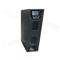 Altavoz de rango completo pasivo de fuente puntual PAKLAM Sound, altavoz de audio profesional chino de matriz lineal dual de 8 pulgadas