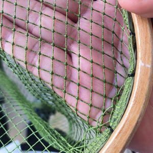 Trọng Lượng Nhẹ Polyester Lưới Ngâm Nhựa Cá <span class=keywords><strong>Net</strong></span> Với Tay Cầm Bằng Gỗ - Product Image 6