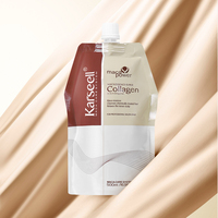 Karseell Masque capillaire au collagène Masque capillaire protéiné de marque privée pour les cheveux endommagés Masque capillaire naturel à l'huile d'argan