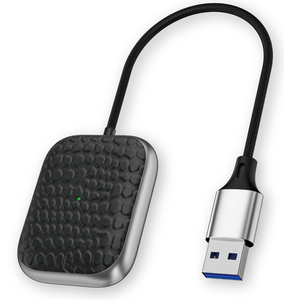Adaptateur CarPlay sans fil 2-en-1 en gros pour usine, Dongle de voiture Android Auto filaire vers sans fil, Fourniture en vrac, Prise en charge OEM - Product Image 2