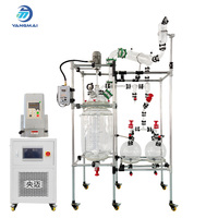 Evaporador Rotatorio Industrial de 20L, 50L, 100L con Condensador para Recuperación de Etanol en Grandes Volúmenes