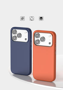 เคสโ<span class=keywords><strong>ท</strong></span>รศัพ<span class=keywords><strong>ท</strong></span>์กันกระแ<span class=keywords><strong>ท</strong></span>กแบบแม่เหล็กไร้สาย ผลิตจากซิลิโคนเหลว สีพื้น สำหรับ iPhone 17 <span class=keywords><strong>Pro</strong></span> Max, 16, 15, 14, <span class=keywords><strong>13</strong></span> - Product Image 4