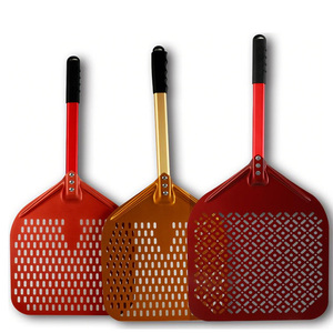 Pelle à <span class=keywords><strong>pizza</strong></span> personnalisée de 16 pouces à manche long perforé, pelle à retourner la <span class=keywords><strong>pizza</strong></span> - Product Image 3
