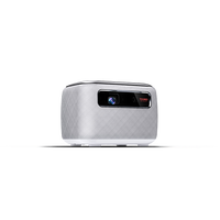 Projecteur intelligent 3D haute définition avec batterie externe intégrée 1080P et mise au point/correction automatique