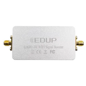EDUP 2.4ghz WiFi放大器增强器铝制WiFi增强器用于路由器无人机WiFi放大器增强器