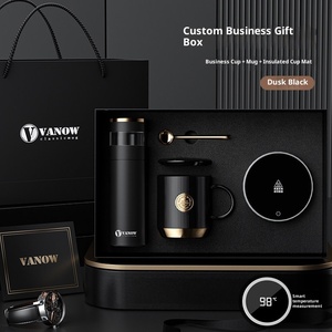 <span class=keywords><strong>Vaso</strong></span> Térmico para Hombre y Mujer, Taza con Aislamiento al Vacío, Pantalla de Temperatura, Juego de Infusor de Té, Estilo Ejecutivo, Separación de Té y Agua, Regalo de Cumpleaños - Product Image 6
