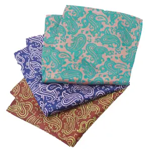 Di alta qualità custom classic multi colore 100% di seta paisley fazzoletti da taschino fazzoletti per gli uomini