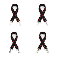 Meetee B-J2317 3.8Cm Europees Hart Print Diy Verstelbare Schouderband Voor Crossbody Tas Vervangende Riem