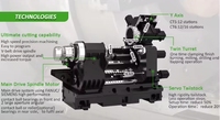 Tour CNC à banc incliné haute rigidité HT6LMY FANUC de Chine