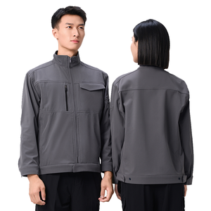 Giacca da Lavoro Unisex Certificata ASTM/CE N/SP 88/12, Traspirante, Impermeabile, Elastica, Comoda, con Logo Personalizzato a Trasferimento Termico Plus - Product Image 4